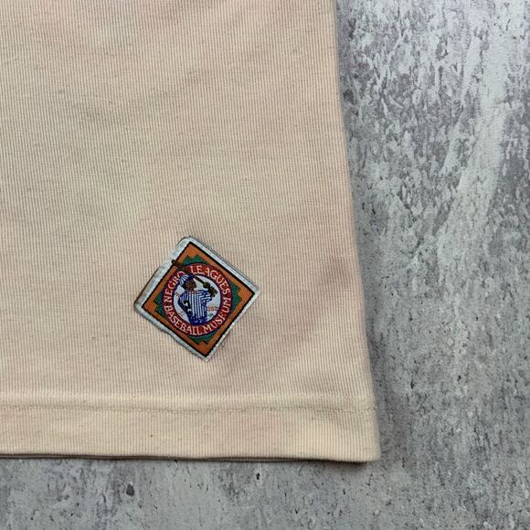 Vintage Underground Railroad New York Cubans Shirt Men Medium Beige Negro League - Picture 3 of 14